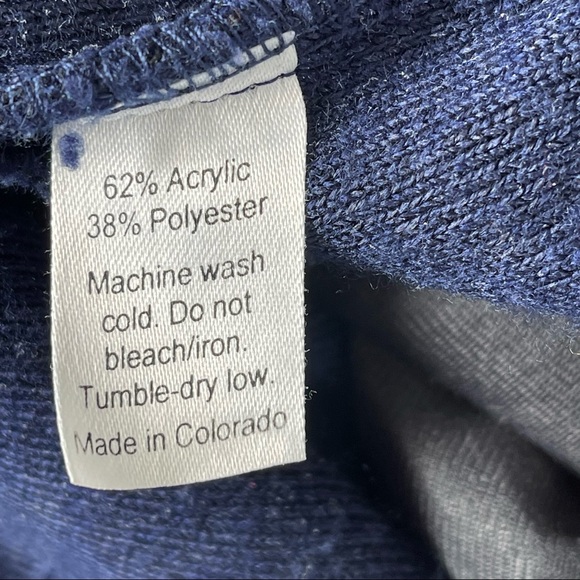 Made in Colorado Wooly Bully Fleece Pullover with Drawstring Waist and Pockets - Picture 8 of 8